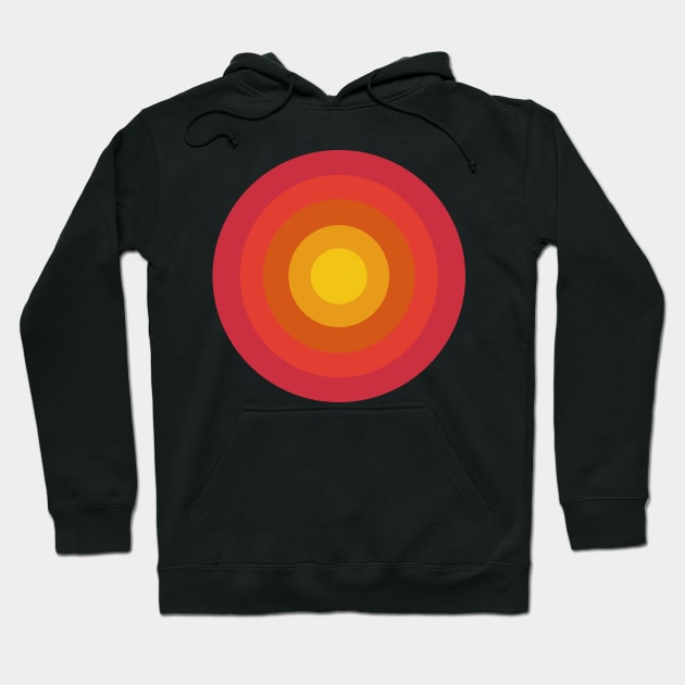 Take Your Shot - vintage retro bullseye Hoodie by SeventyEightDesigns